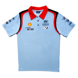 2025 Hyundai Men's Poloshirt Replica, light blue