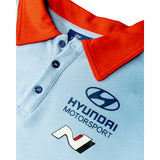 2025 Hyundai Men's Poloshirt Replica, light blue