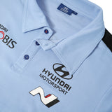 2026 Hyundai Men's Poloshirt Replica, light blue