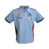 2026 Hyundai Men's Poloshirt Replica, light blue