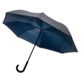 Impact AWARE™ RPET 190T reversible umbrella, navy