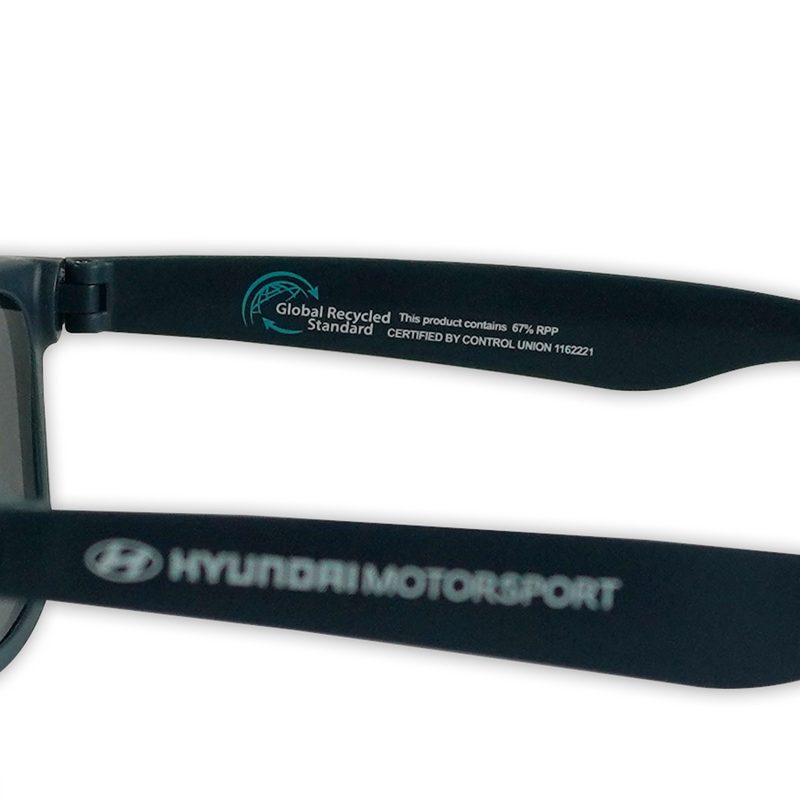 Hyundai Motorsport GRS recycled plastic sunglasses