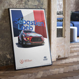 Sébastien Loeb WRC-i20 Turkey Marmaris Poster 2020