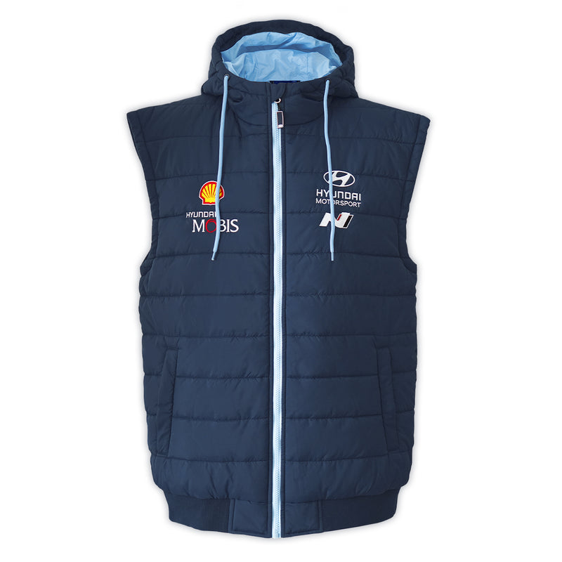 2023 Hyundai Men's Quilted Vest with hood